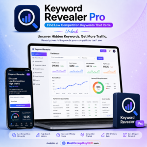 Keyword Revealer Group Buy - Affordable Keyword Research and SERP Analysis Tool