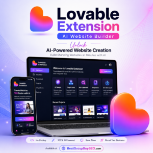 Lovable Extension – Premium AI Website Building Tool Icon