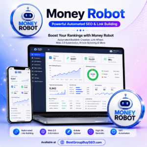 Money Robot SEO Backlink Software - Group Buy SEO Service