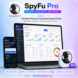 SpyFu Group Buy - Affordable Competitor Keyword and PPC Research Tool